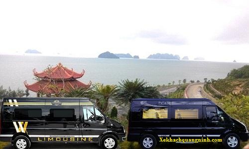 Xe khách Hà Nội Vân Đồn Limousine VIP - Cách 1 tiếng 1 chuyến